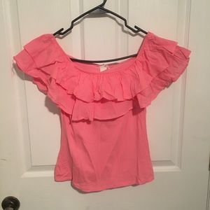 Off the shoulder blouse
